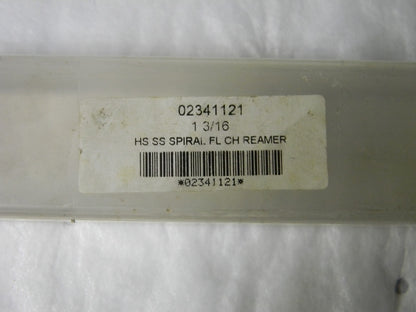 Interstate HSS Chucking Reamer 1-3/16 Dia 10Fl 1 Shank Dia 11 OAL