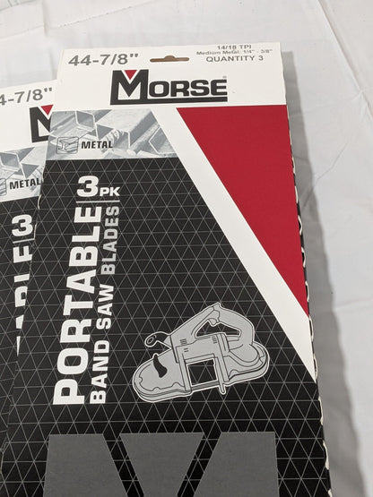 M.K. Portable Bandsaw Blade: 3' 8-7/8" L, 1/2" W, 0.02" Thic