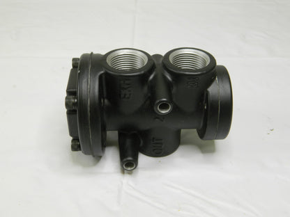 NORGREN Mechanically Operated Valve: Poppet, 3/4" Inlet/Outlet D1025C-CY