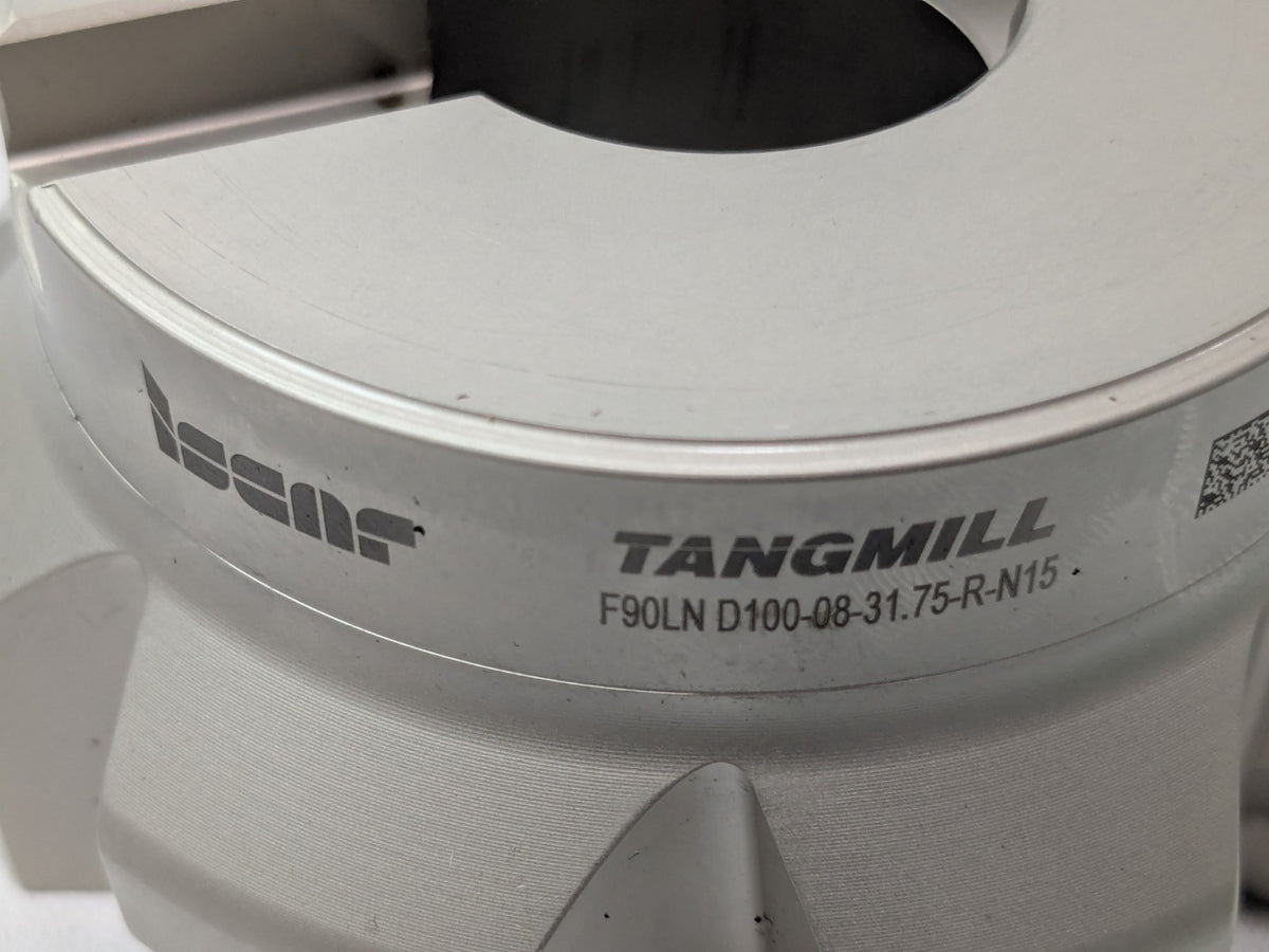 Iscar Indexable Face Mill 3.937"Dia 90D F90LN D100-08-31.75-R-N15 3102405