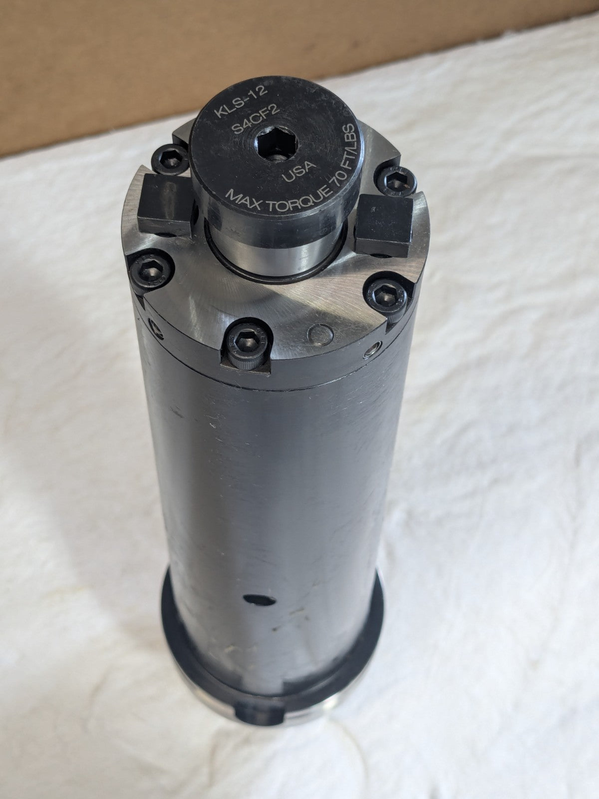 Erickson Tunable Shell Mill Holder HSK100A Taper 1-1/4" Pilot Dia. 3000 RPM Max.