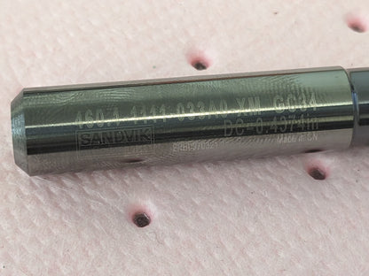 SANDVIK COROMANT Screw Machine Length Drill Bit: 7/16" Dia 140 ° Point 6241452