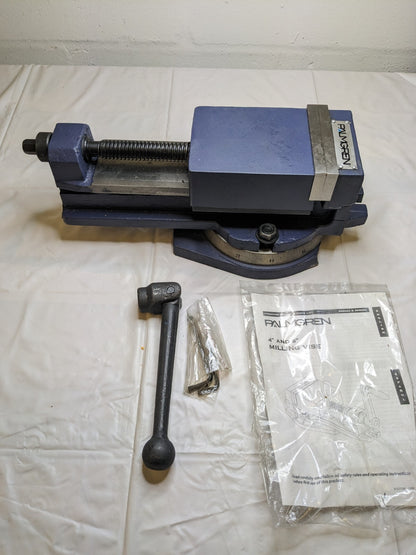 PALMGREN Machine Vise: 4" Jaw Width, 4" Jaw Opening, Swivel Base PARTS/Repair
