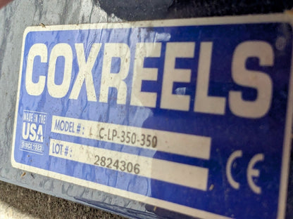 CoxReels Retractable Dual Hose Reel 50 Ft x 3/8 In C-LP-350-350 Scratch N Dent