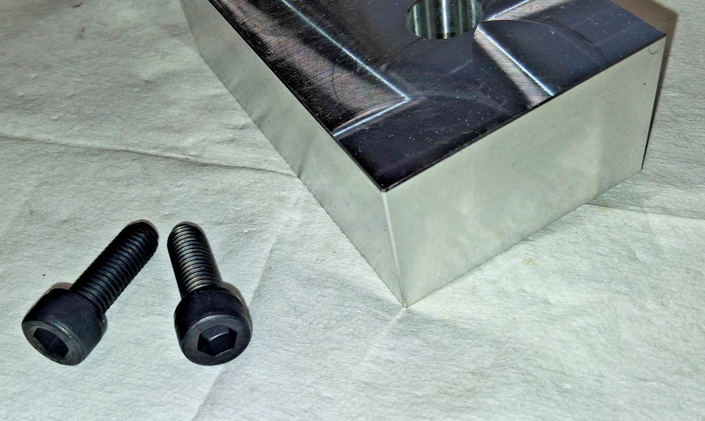 Schunk Vise Jaw Aluminum 125.00 mm W 68.00 mm H 40.00 mm T 432469