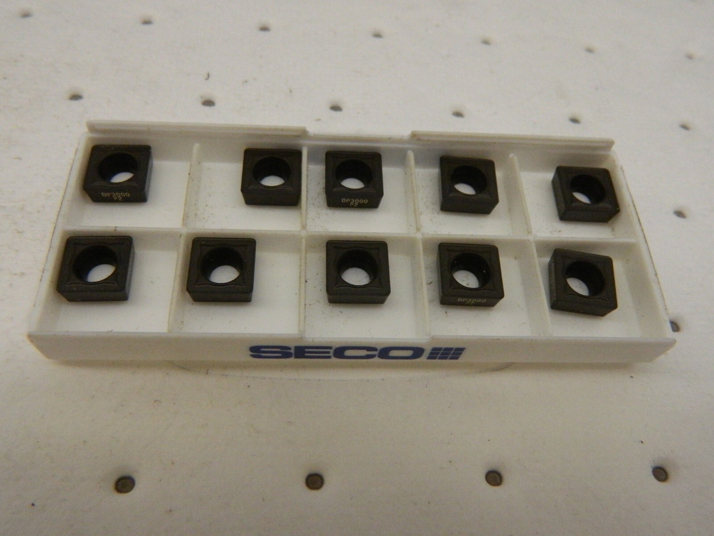 SECO Indexable Drill Inserts:qty 10 SCGX09P2 DP3000, Carbide 02807359