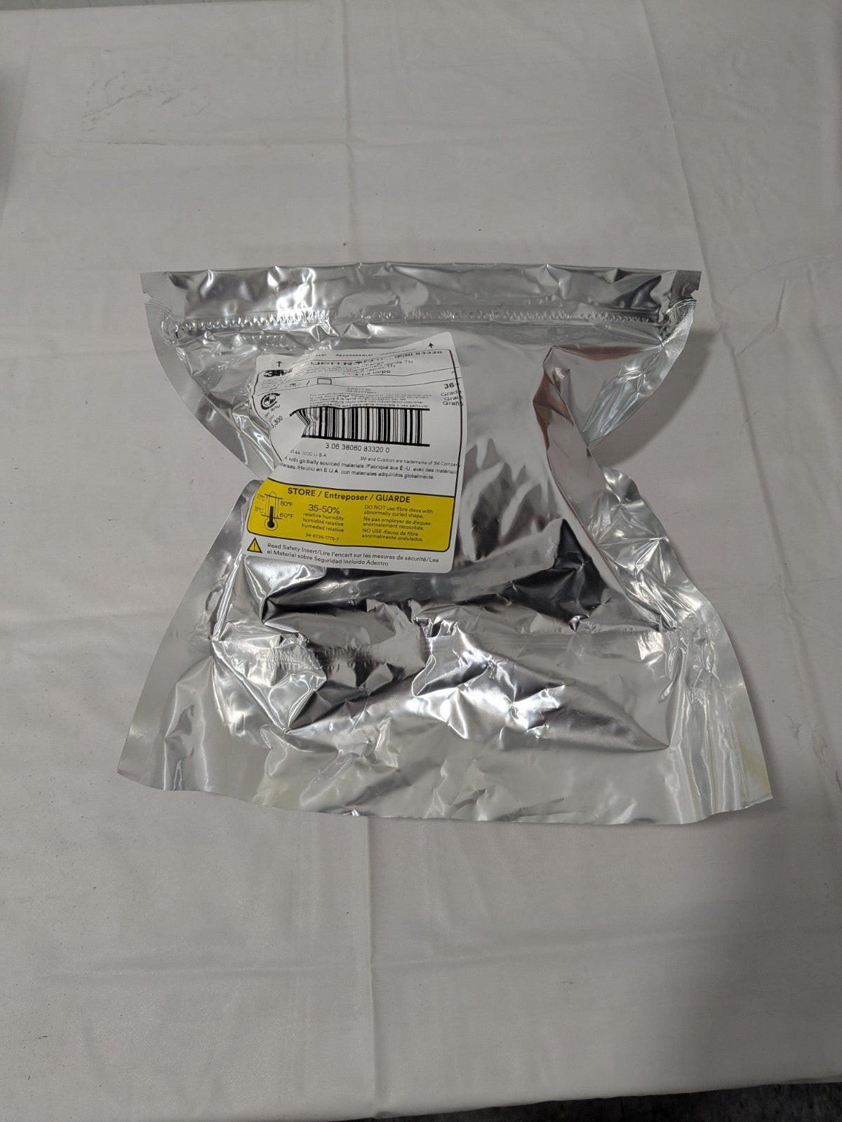 3M Fiber Disc: 4-1/2″ Disc Dia, 5/8-11 Hole, 36G Pack of 25 7100242974
