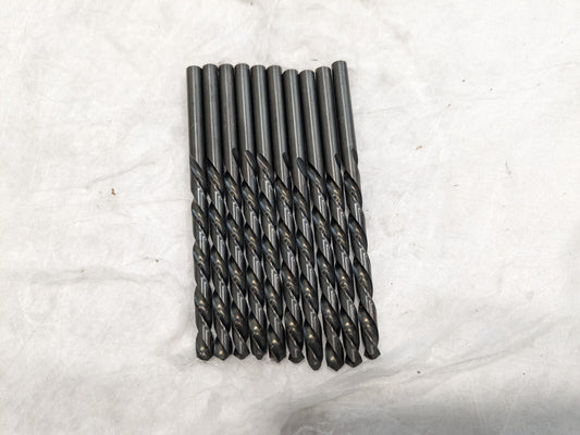 Jobber Drills 10pc: #2, 118 deg Point HSS 01228022