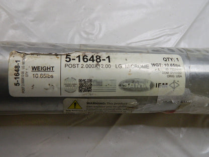 DAYTON LAMINA Guide Post: Press-Fit, Friction Post Hardened Steel 5-1648-1