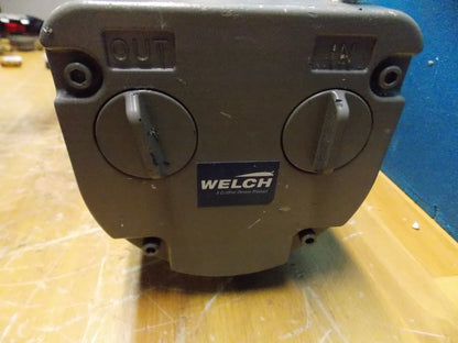 Welch Rotary Vane Vacuum Pump 3.2 CFM 1/3 HP 115 V Model #8120B-01 REPAIR