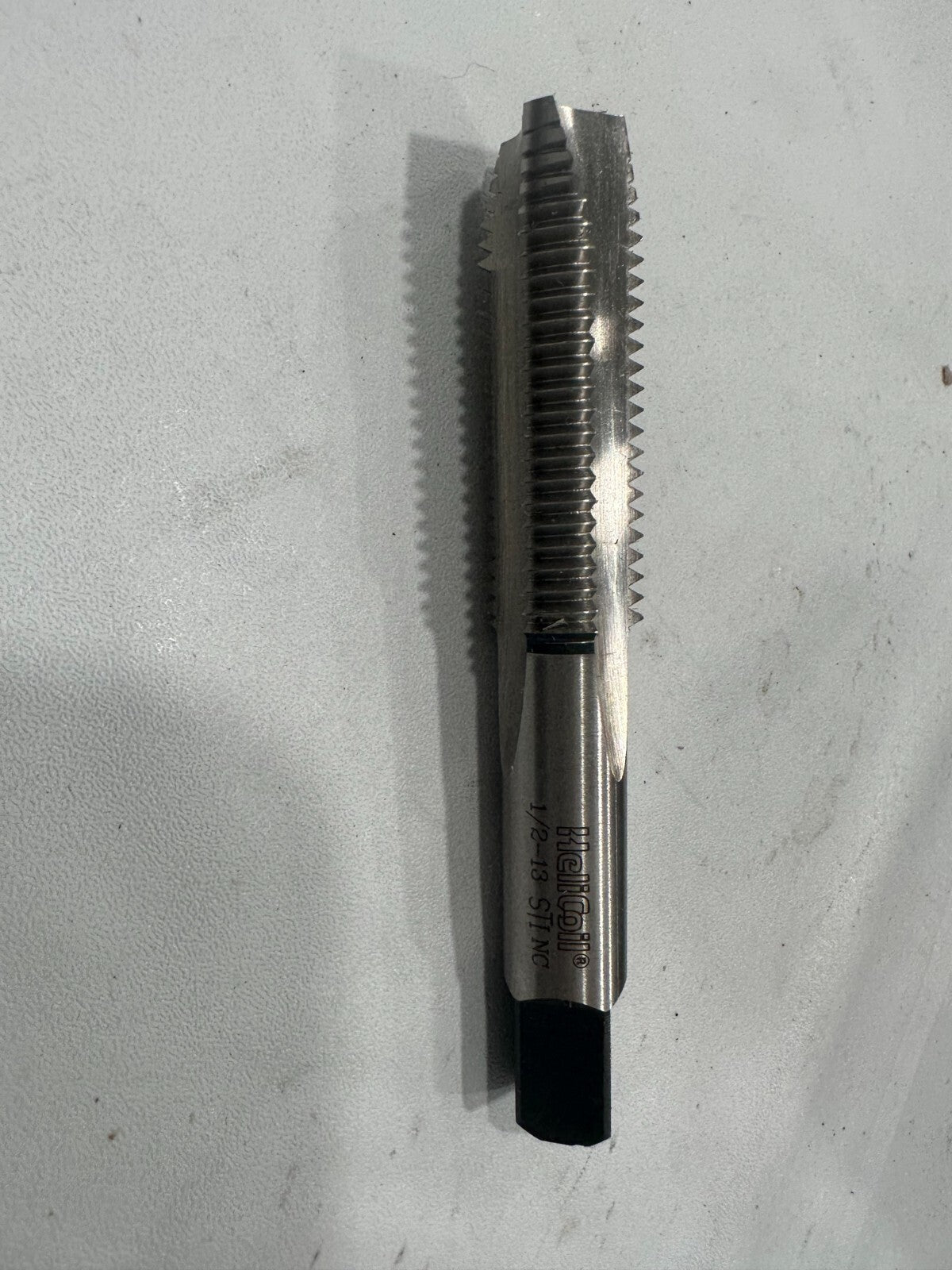HELI-COIL Hand STI Tap: 1/2-13 UNC, H3, 4 Fl Bottoming Chamfer 8CBB