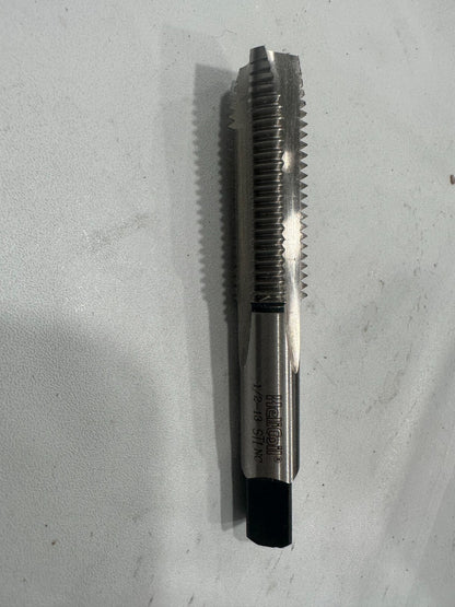 HELI-COIL Hand STI Tap: 1/2-13 UNC, H3, 4 Fl Bottoming Chamfer 8CBB