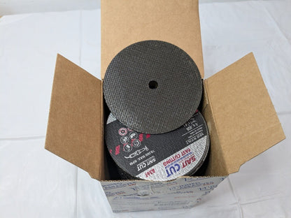 100 PACK United Abrasives SAIT HS Cut-Off Wheels 4" x .035" x 3/8" A36T 23069