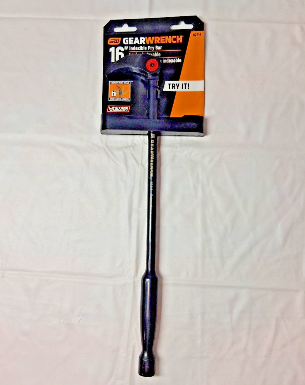 GEARWRENCH Steel Indexing Pry Bars Set of 3 8"/10"/16" OAL 82301D