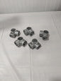 KEE 1" Pipe, Side Outlet Tee, Malleable Iron Tee Pipe Rail Fitting Qty 5 21