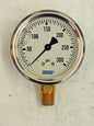 WIKA Pressure Gage 2-1/2" Dial Dia 1/4" Lower Mount 9767096