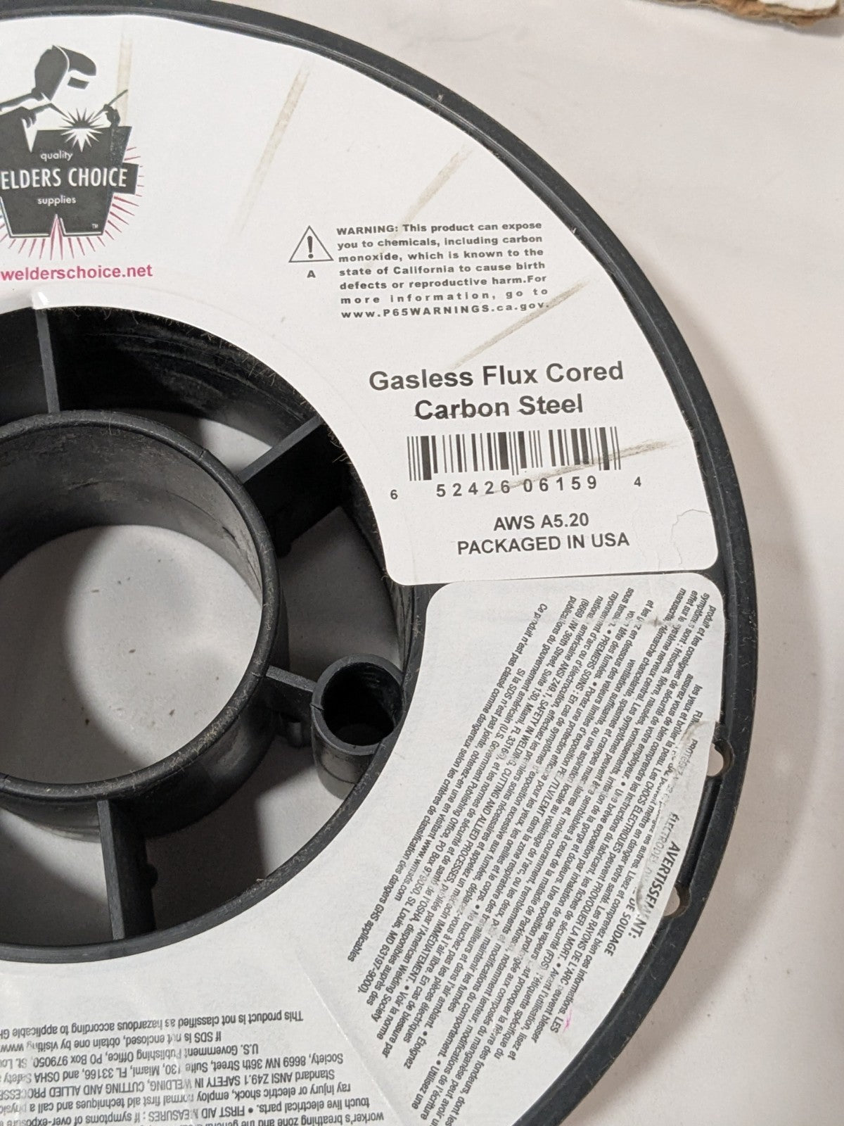 Welder's Choice MIG Welding Wire, 0.0350" Dia Flux Core Gasless E71T-G