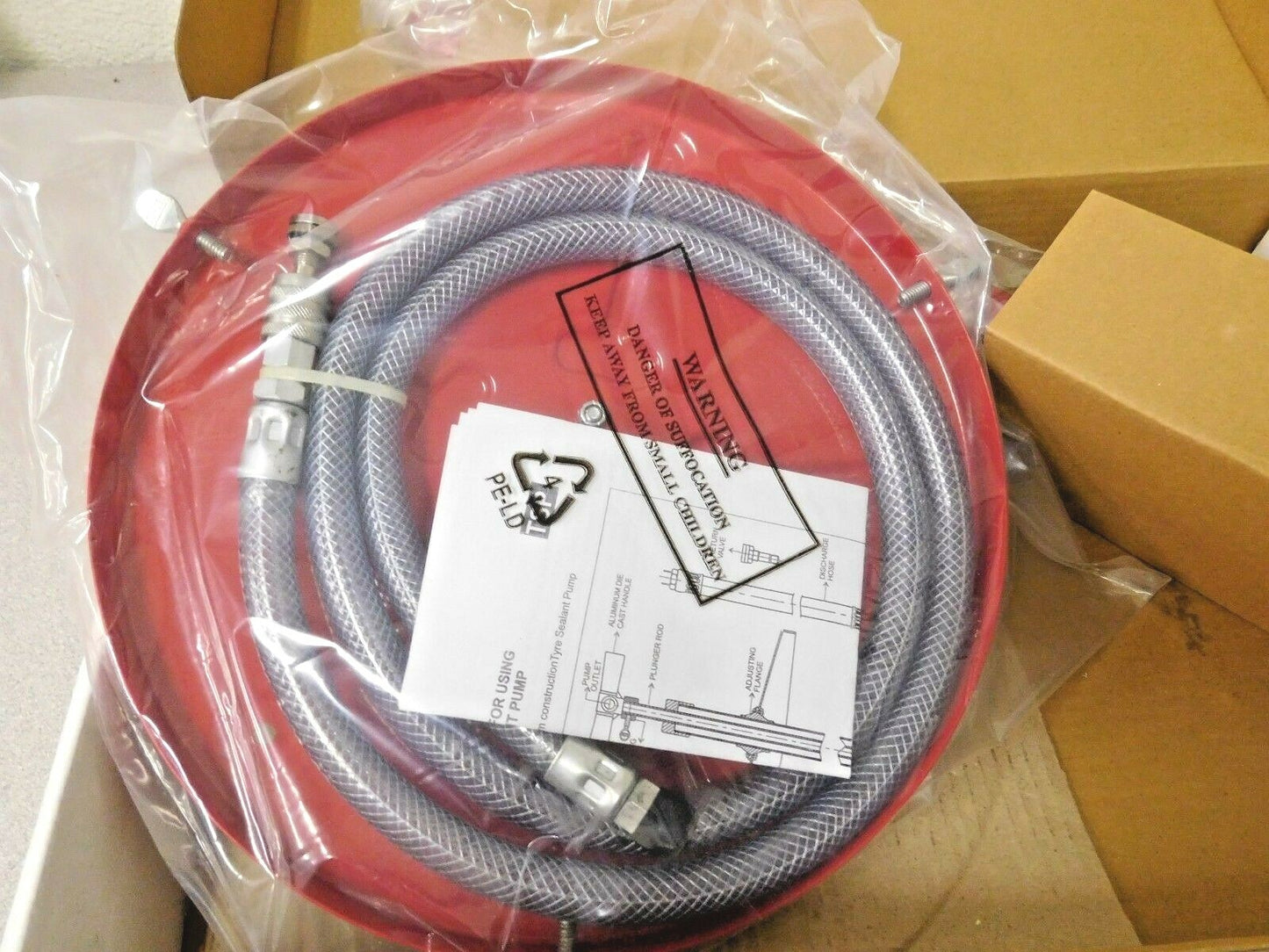 PRO-LUBE NBR &amp; PVC Hand Operated Drum Pump Steel Aluminium 85062537