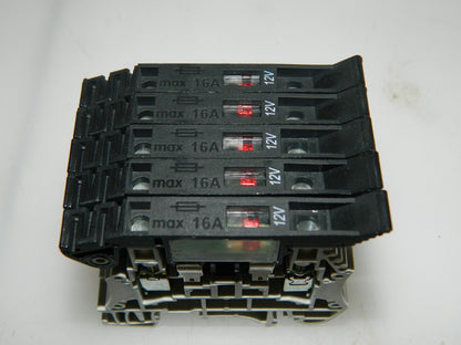 Cooper Bussmann Terminal Block QTY 25   F520STLED12-GY