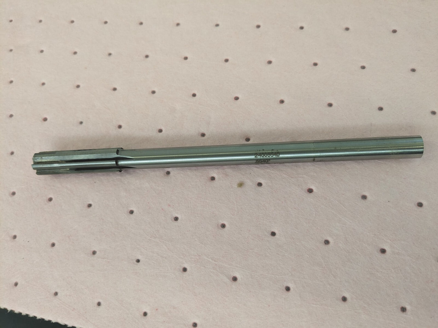 Chucking Reamer: 0.554 Dia, 8 OAL Carbide-Tipped 24005540