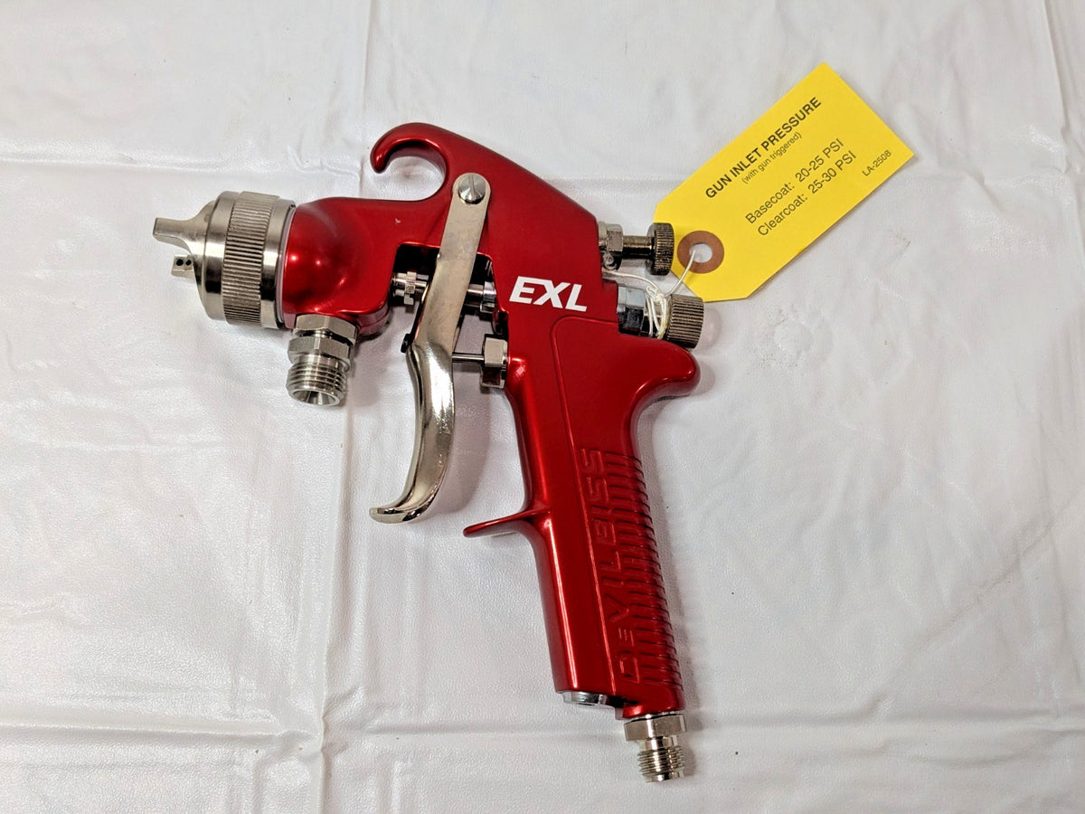 DeVilbiss Siphon Feed High Volume/Low Pressure Paint Spray Gun EXL-520S-18
