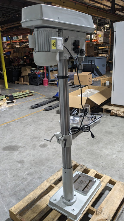 Enco Step Pulley Drill Press 20 Swing 4MT 3060 RPM Max 1.5 HP 115/230v Used