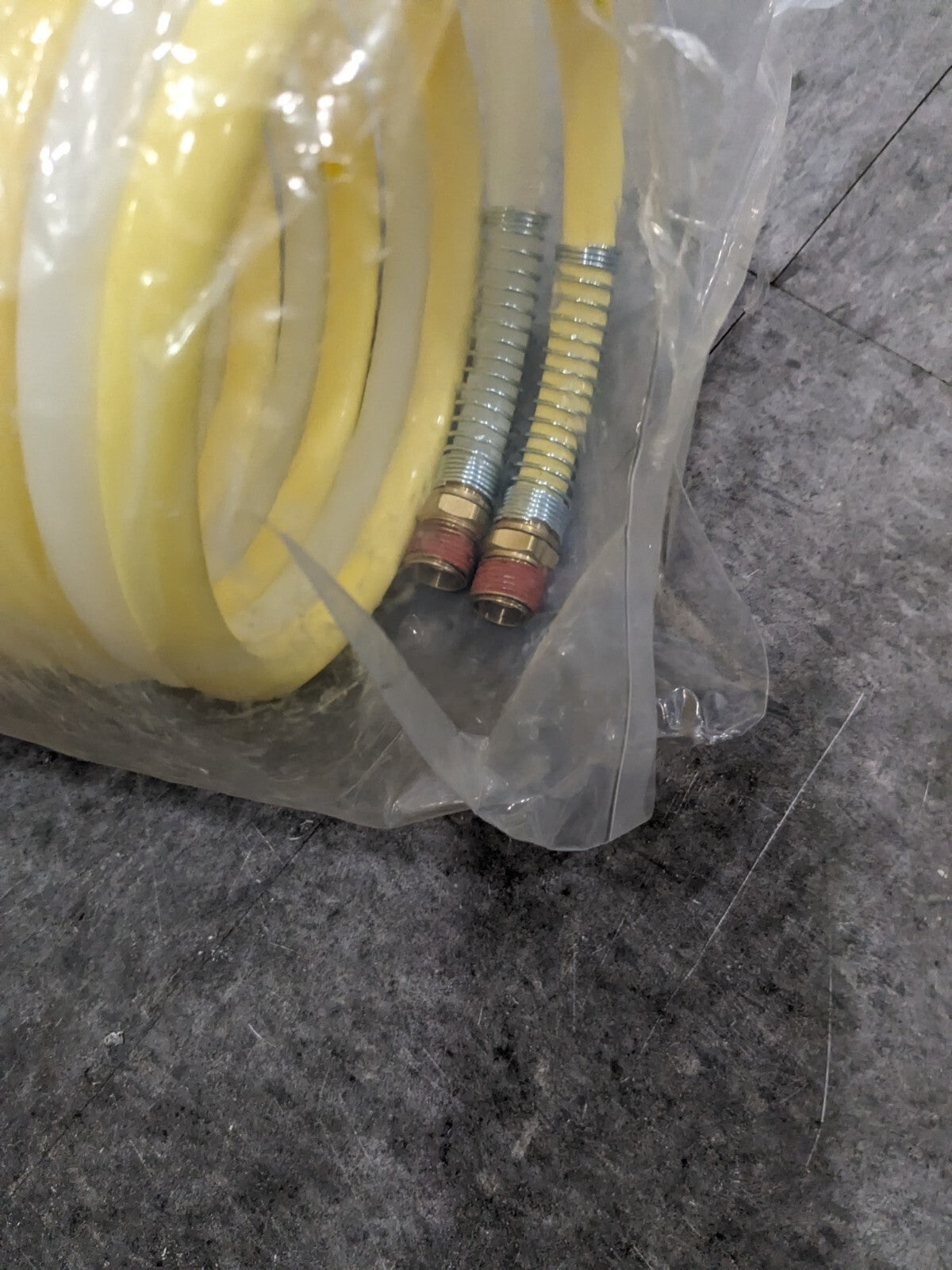 COILHOSE PNEUMATICS Coiled & Self Storing Hose: 3/8 ID N38Y-N38N-25B