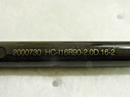 Hertel Internal Grooving Toolholder Through Coolant HC-I16R90-2.0D.16-2 2000730