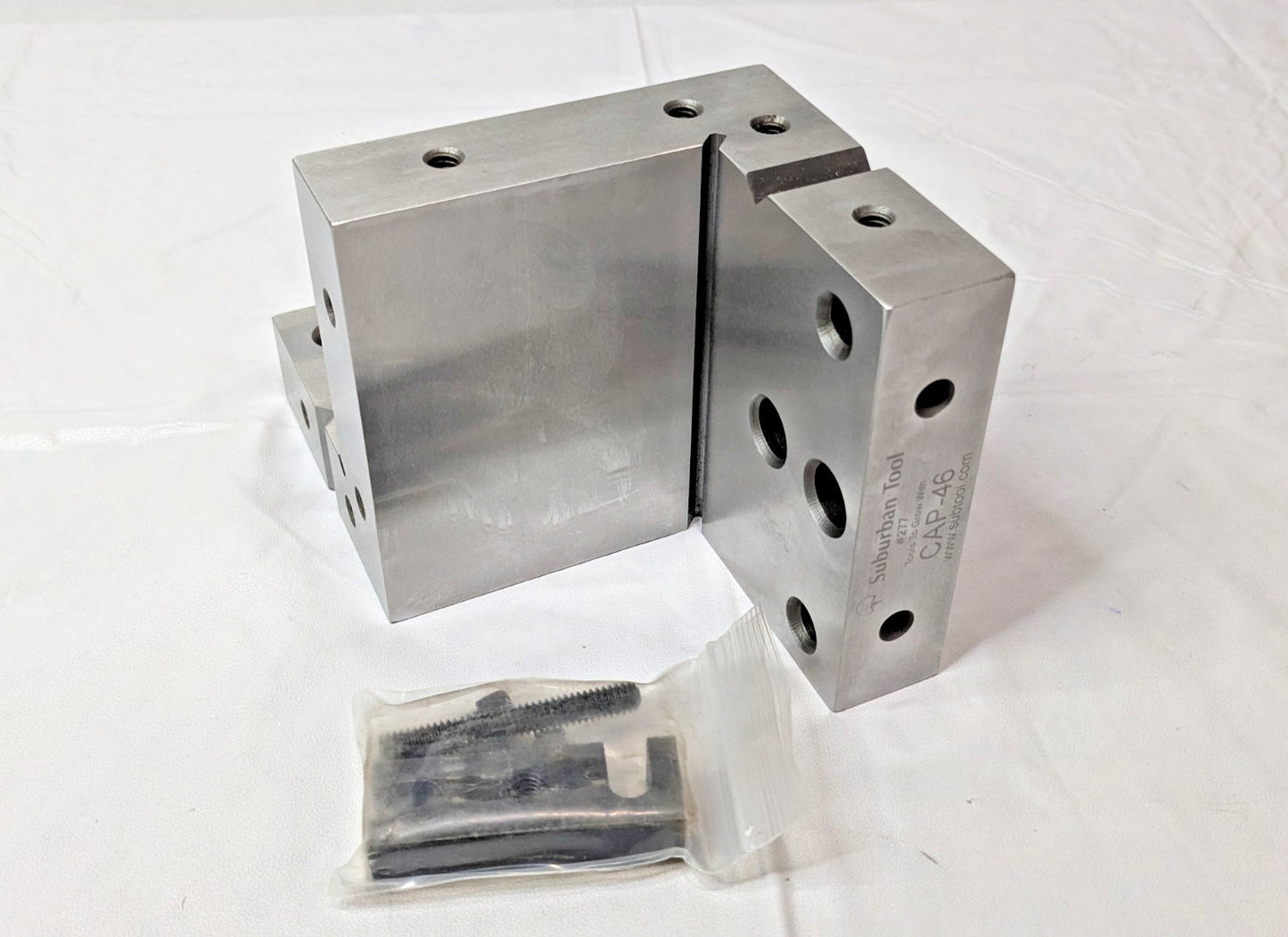 Suburban Tool Steel Precision-Ground Angle Plate 6" X 4" x 4" x 1