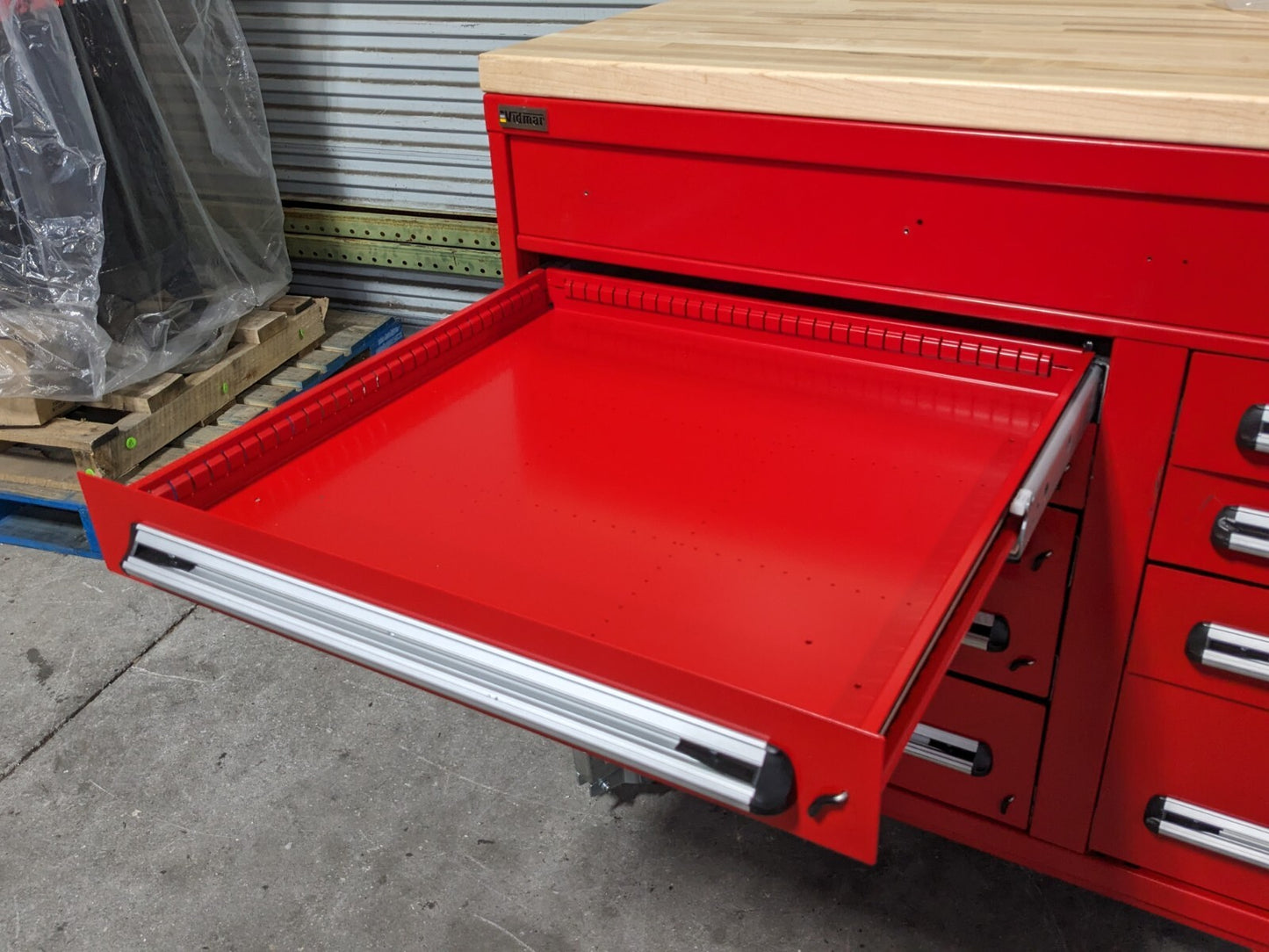 Vidmar Industrial Work Center 10 Drawer Roller Cabinet Tool Box Parts / Repair
