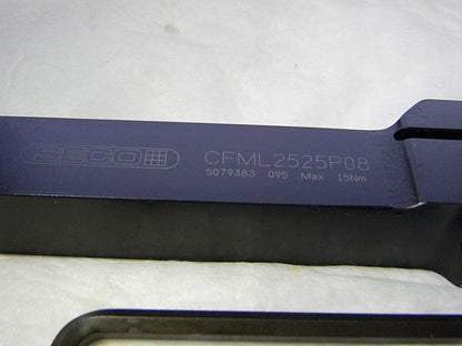 Seco 40mm External Left Hand Indexable Grooving Toolholder CFML2525P08 23574