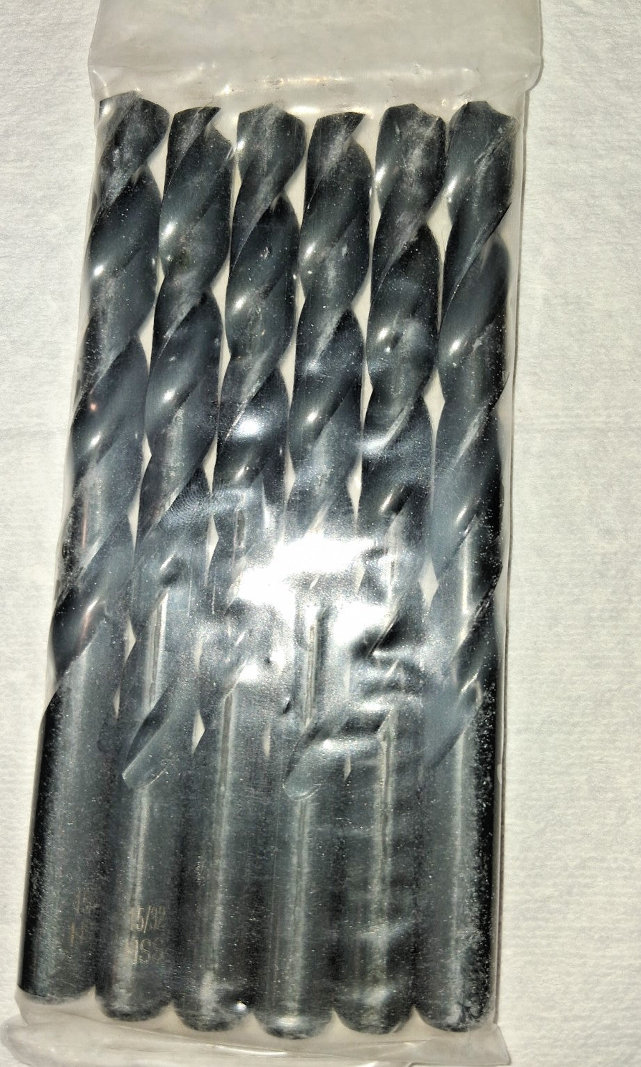 Import Jobber Length Drill Bit 15/32"Dia HSS 22379