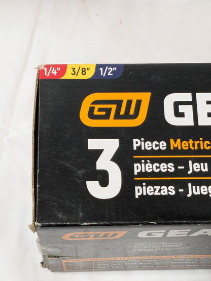 GEARWRENCH 3 Piece Socket Storage: Tray; Drive Size: 1/4", 3/8" & 1/2" 83119