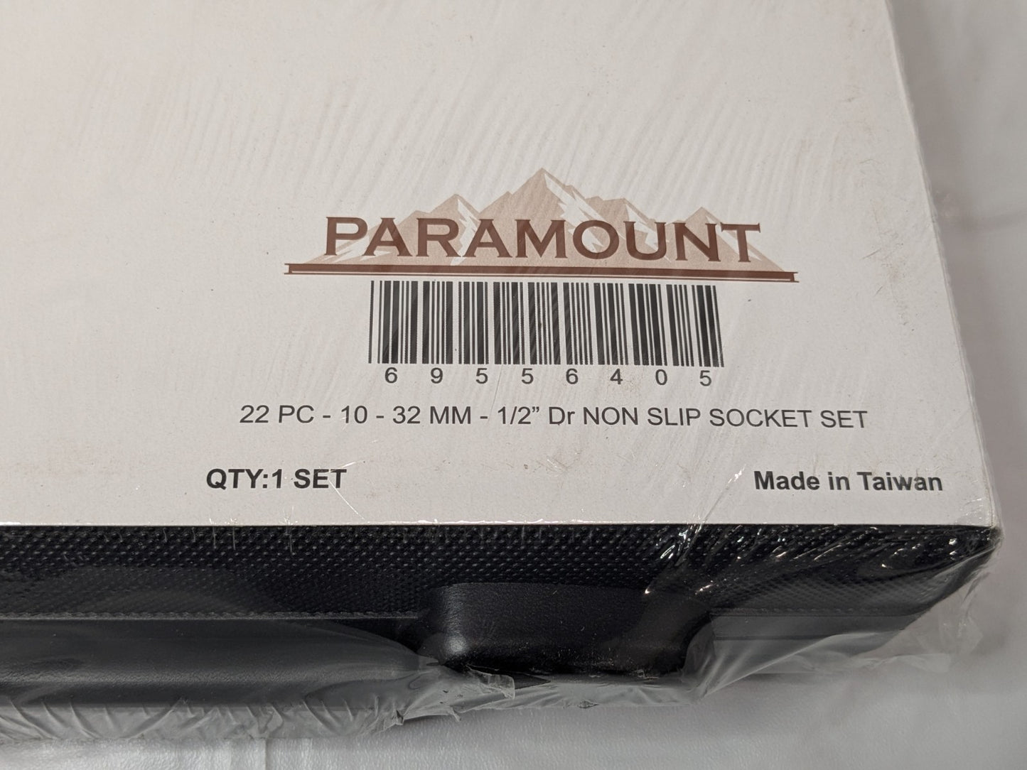 Paramount 22 Piece Non Slip Socket Set 1/2" Drive 10 to 32 mm 69556405