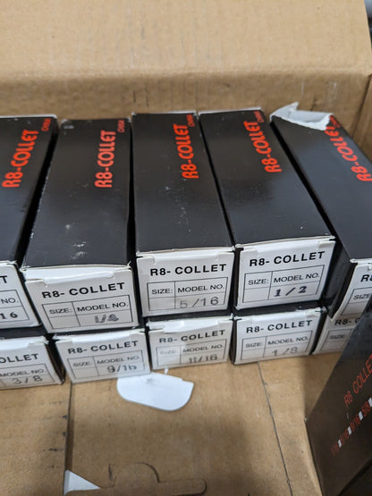 MHC Collet Set: 13 Pc, 1/8 to 7/8" Capacity 09750928