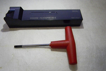 Hertel 32mm RH Indexable Grooving Cutoff Toolholder  HU-E32R90-85-E 3000232