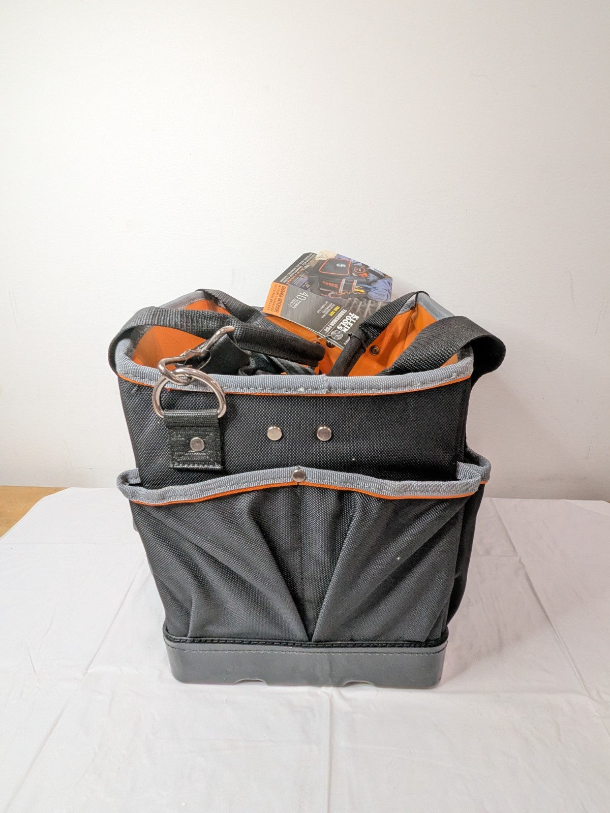Klein Tools Tool Bag 40 Pocket 10-1/4" Wide X 10" Deep, 12-1/4" High 5541610-14