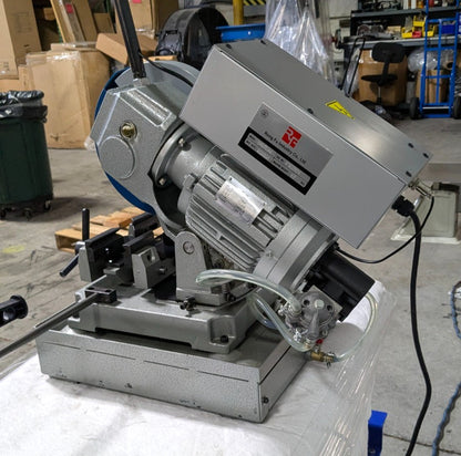 RONG FU 9" Metal Cutting Cold Saw 1.0HP 110V  52 RPM Coolant Tank  Lightly Used