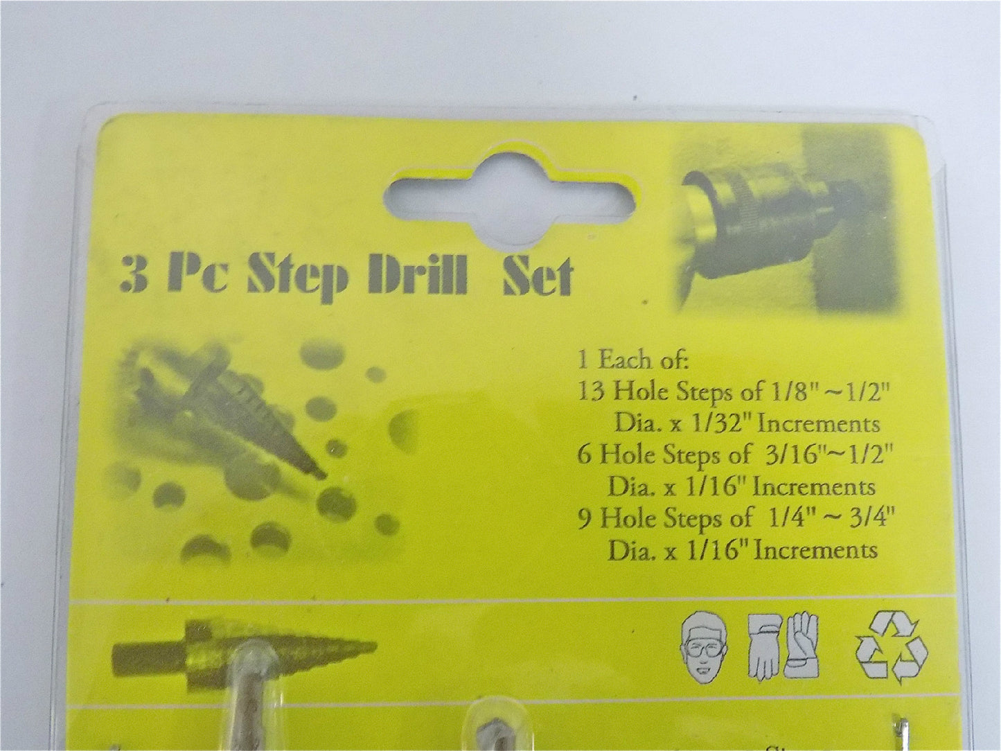 Nuline 1/8, 3/16, 1/4 to 3/4, (2) 1/2" HSS  Drill Bit Set QTY 2 08371999
