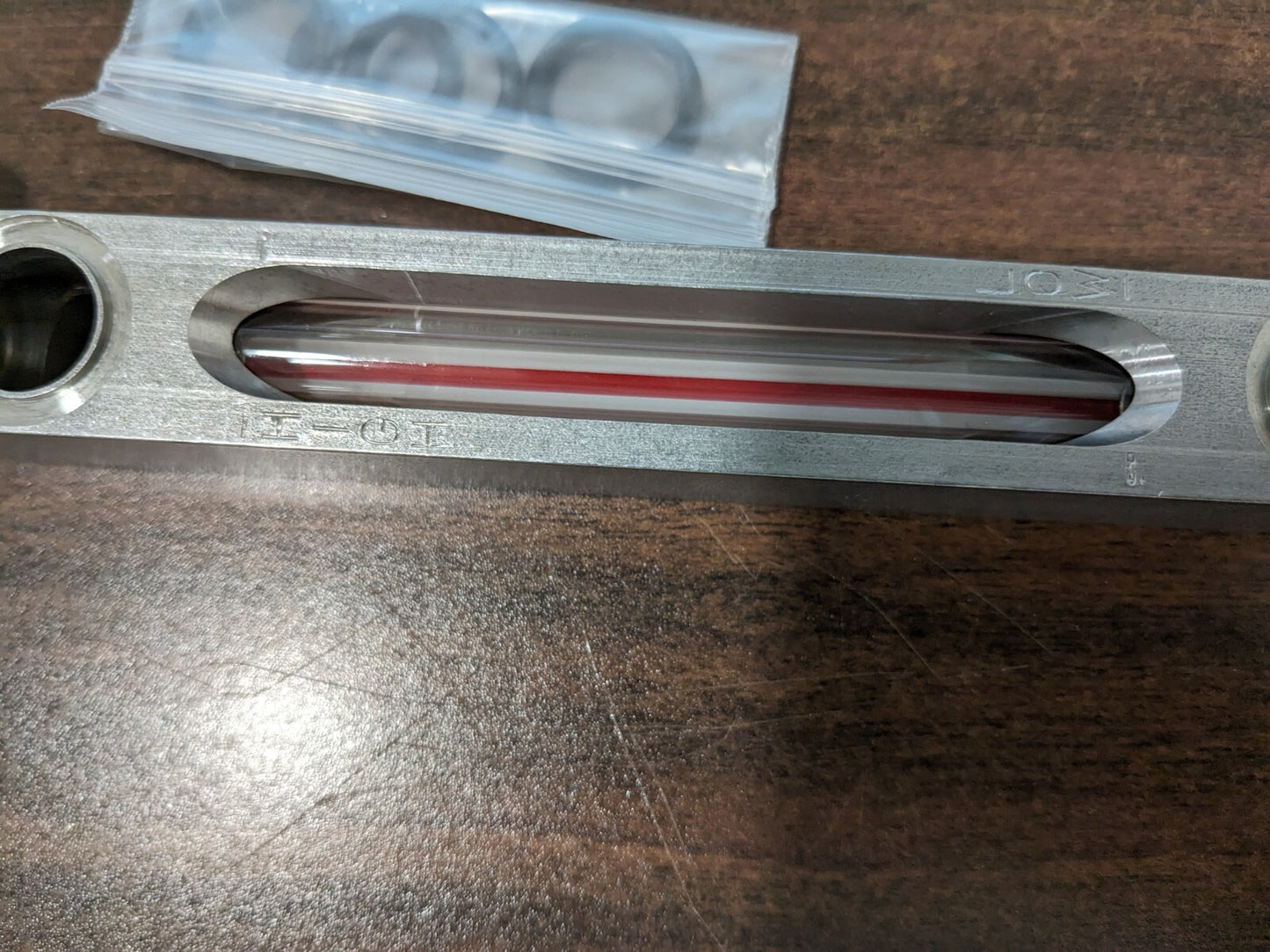 G607 SERIES 5 IN 1/2" PIPE THRD SIGHT GAGE QIA G607-05-Y-1-4