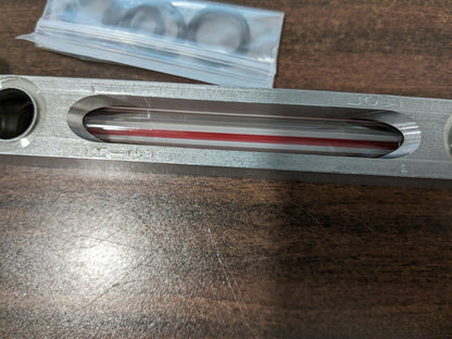 G607 SERIES 5 IN 1/2" PIPE THRD SIGHT GAGE QIA G607-05-Y-1-4
