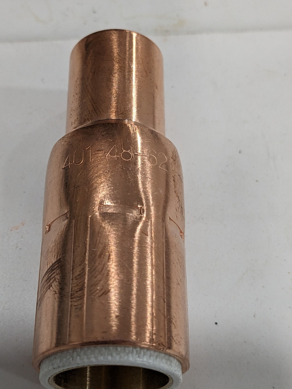 PRO-SOURCE MIG Welder Gas Nozzle: 1/8" Recess 401-48-62