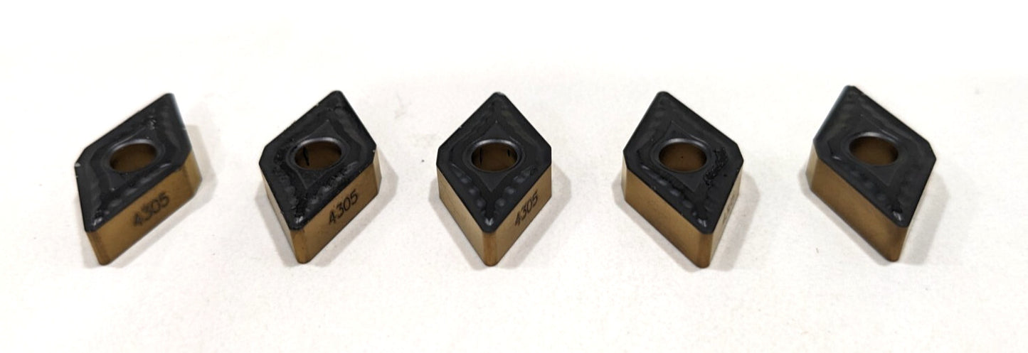 Sandvik Coromant Carbide Turning Insert DNMG432-QM 4305  *QTY 5*  6707408