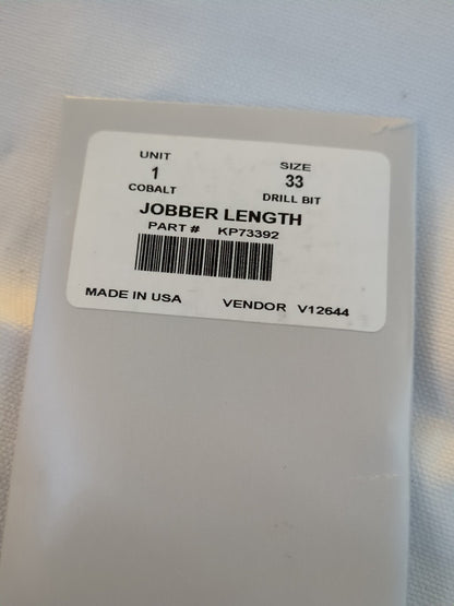 Jobber Drill size 33 19 pk KP73392