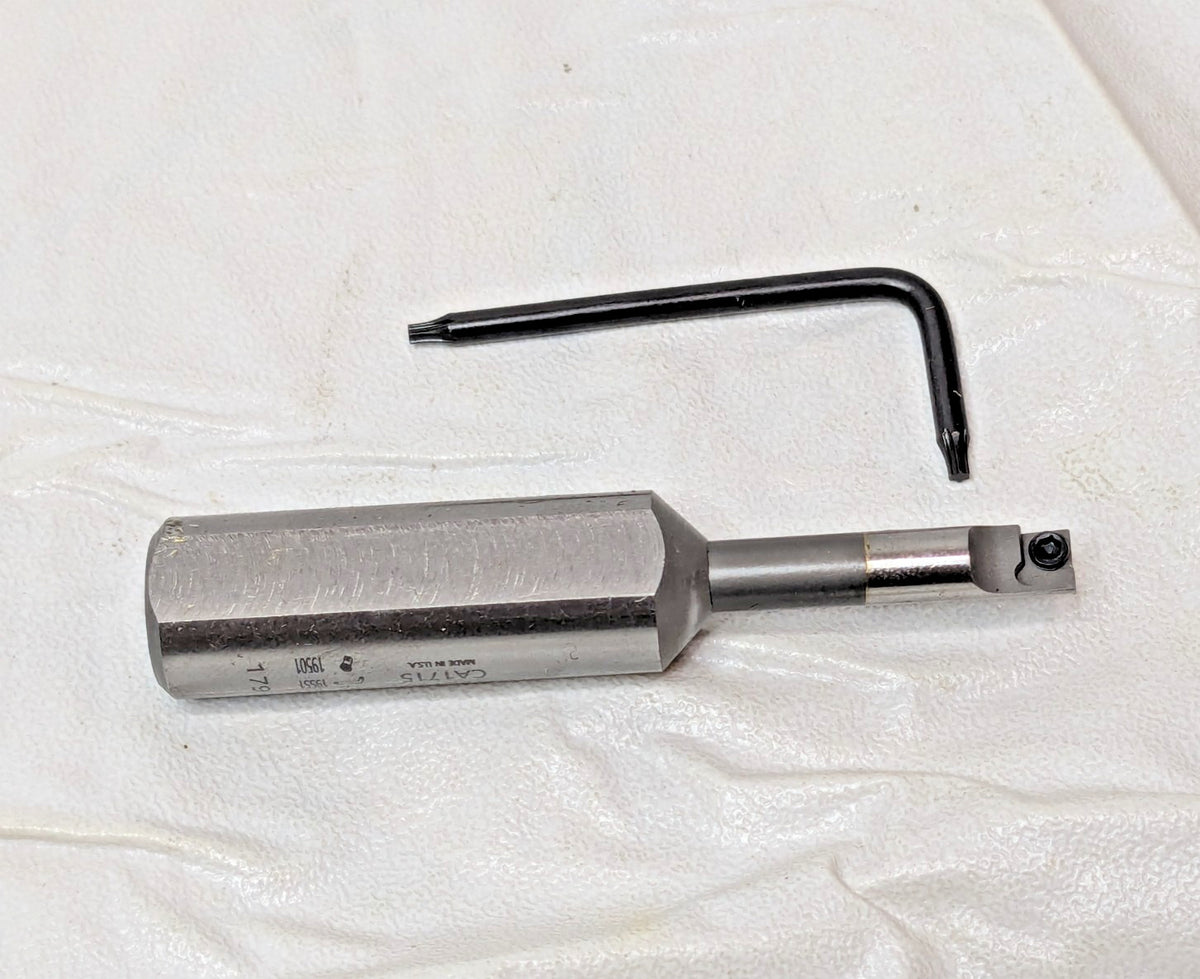 EVEREDE Tool Carbide Boring Bar RH 0.244" X0.500" X 2-1/2" CA1715