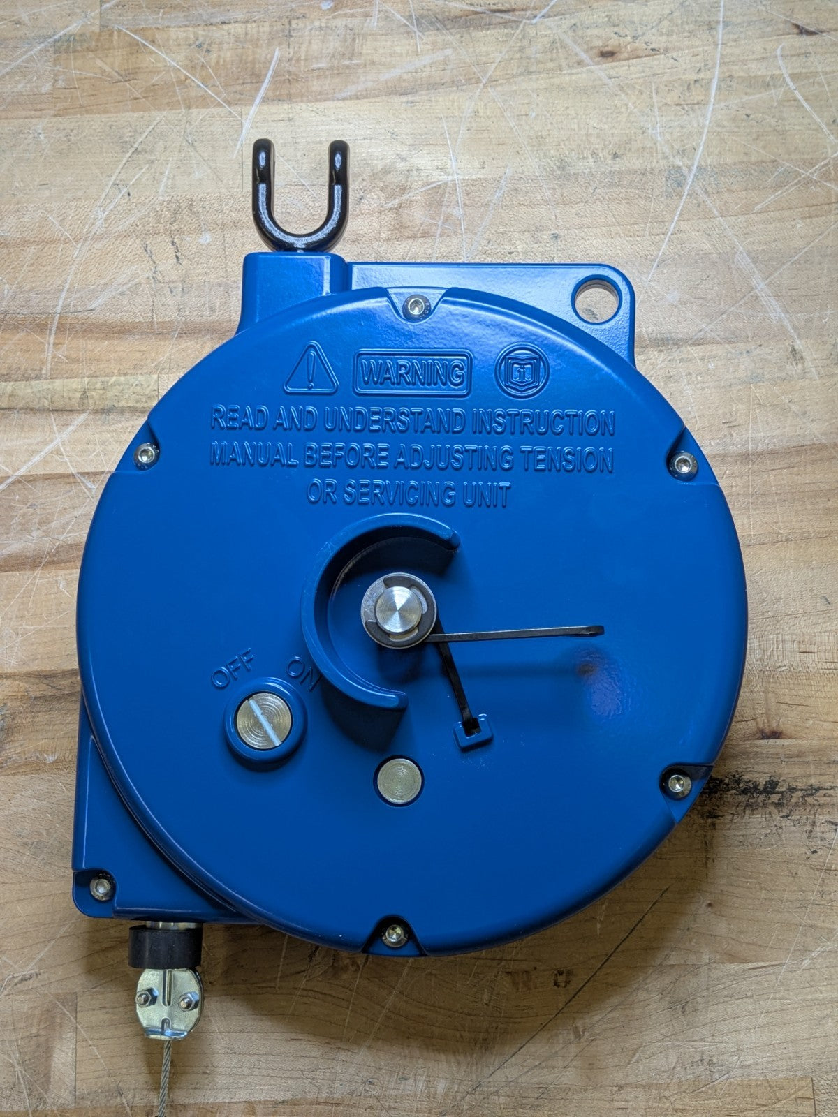 Aero Motive Tool Balancer Retractor 16 - 22 lb. Capacity 8 Ft. Cable 22FLRC