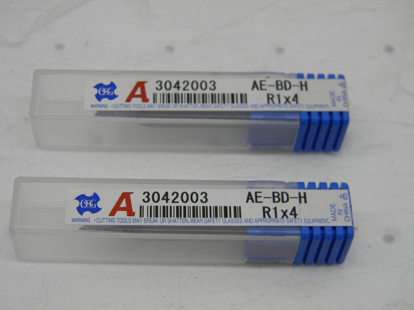 OSG 2mm Diam, 1.6mm LOC, 2 Flute Solid Carbide Ball End Mill QTY 2 3042003