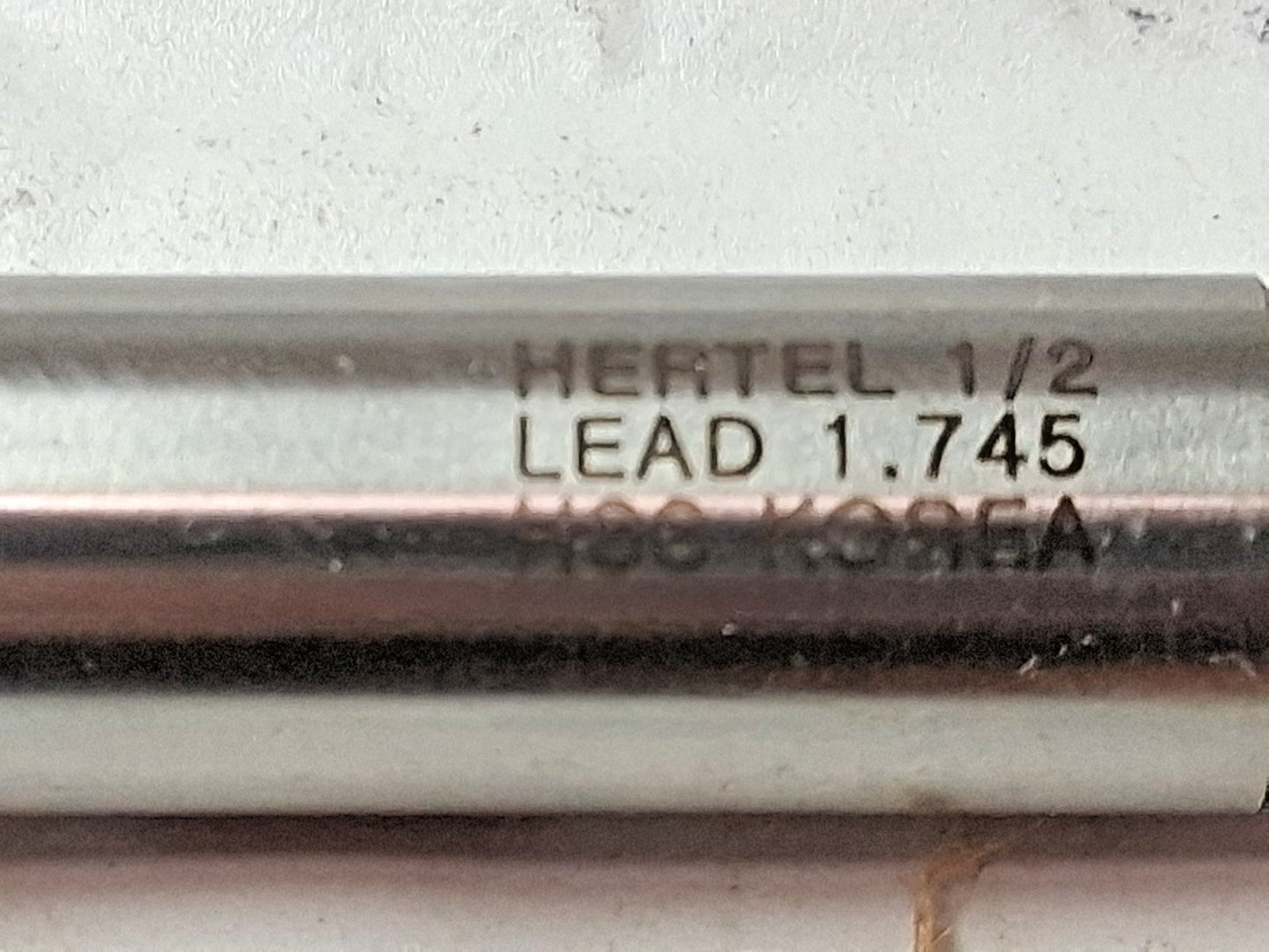 Hertel Square End Mill HSS 1/2" Dia 1-1/4" LOC 2FL 02478386