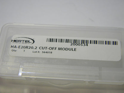 Hertel 21.84mm Cut Off Module HA-E20R20.2 2000534