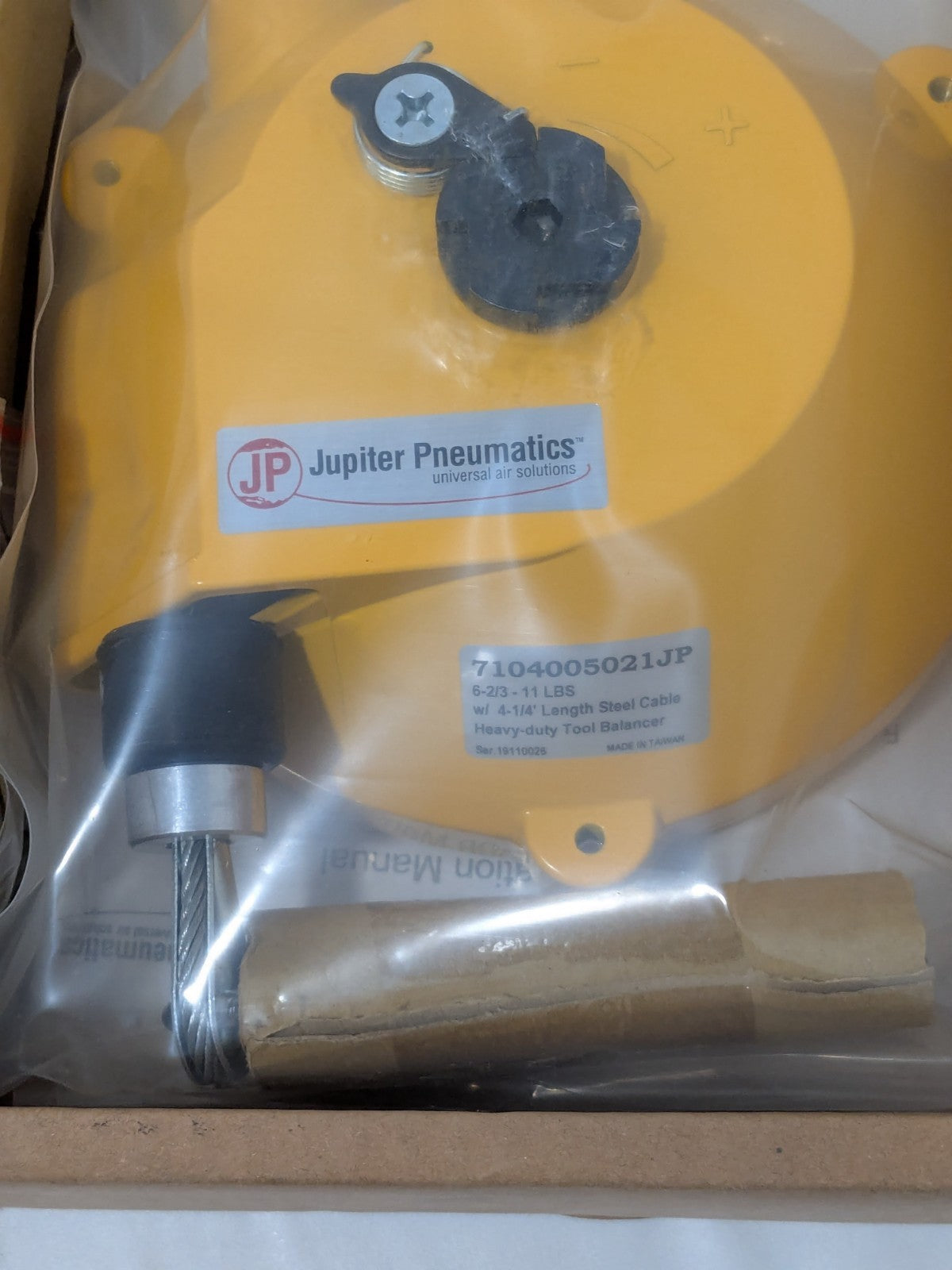 JP Tool Balancer, 11 Lb Load Capacity, 4-1/4' Travel Distance 7104005021JP